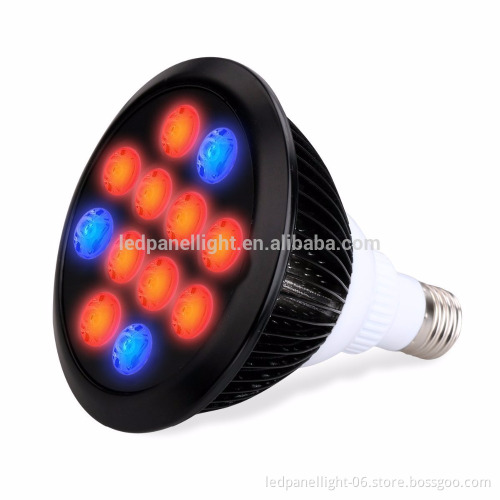 Best seller on Amazon 12W LED Growing Bulb for Indoor Garden Greenhouse and Hydroponic Aquatic,E27 3Bands